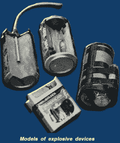 Models of explosive devices